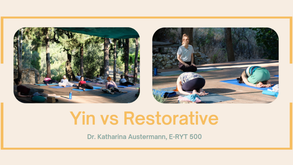 Yin Yoga vs. Restorative Yoga: A Comparative Guide to Deep Relaxation