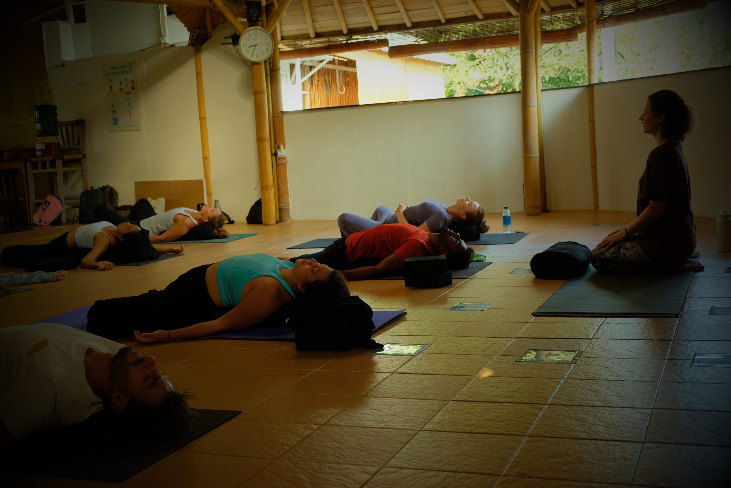 Yin Yoga class