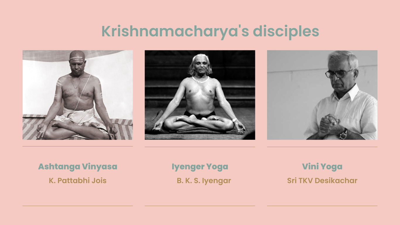 Krishnamacharyas students