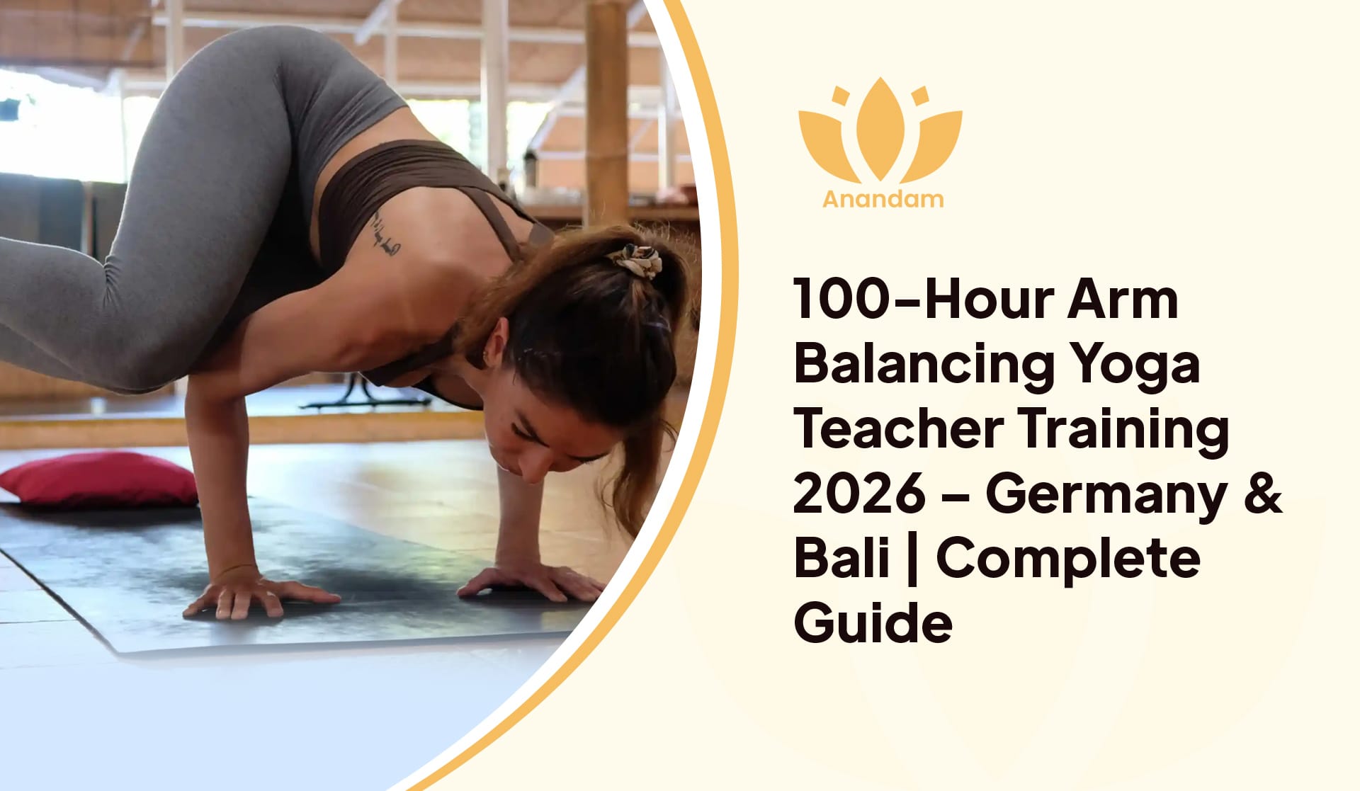 100-Hour Arm Balancing Yoga Teacher Training 2026 – Germany & Bali | Complete Guide
